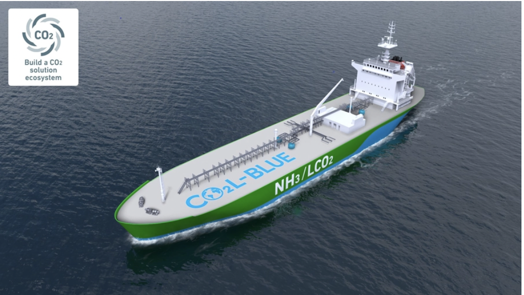 Lco2 Transport Ship Mitsubishi Shipbuilding Completes Conceptual Study for Ammonia/LCO2 ...