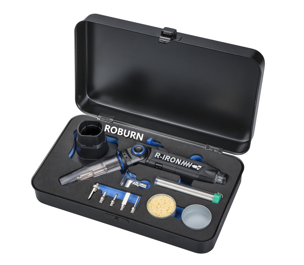 Butane Powered Index Soldering Iron Kit (PT3912_Roburn)