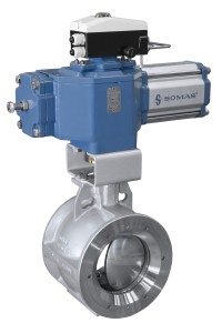 SOMAS - Full set of Ballsegment valve KVTW Series