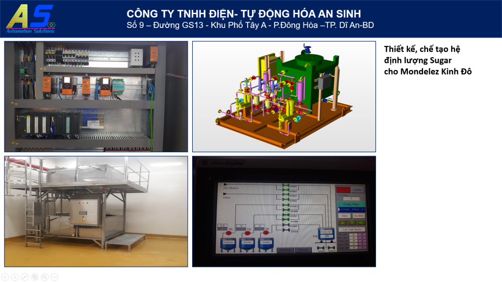 Định lượng Sugar cho Mondelez