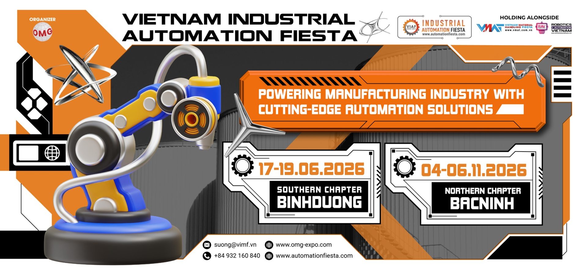 VIAF - Vietnam Industrial Automation Fiesta logo