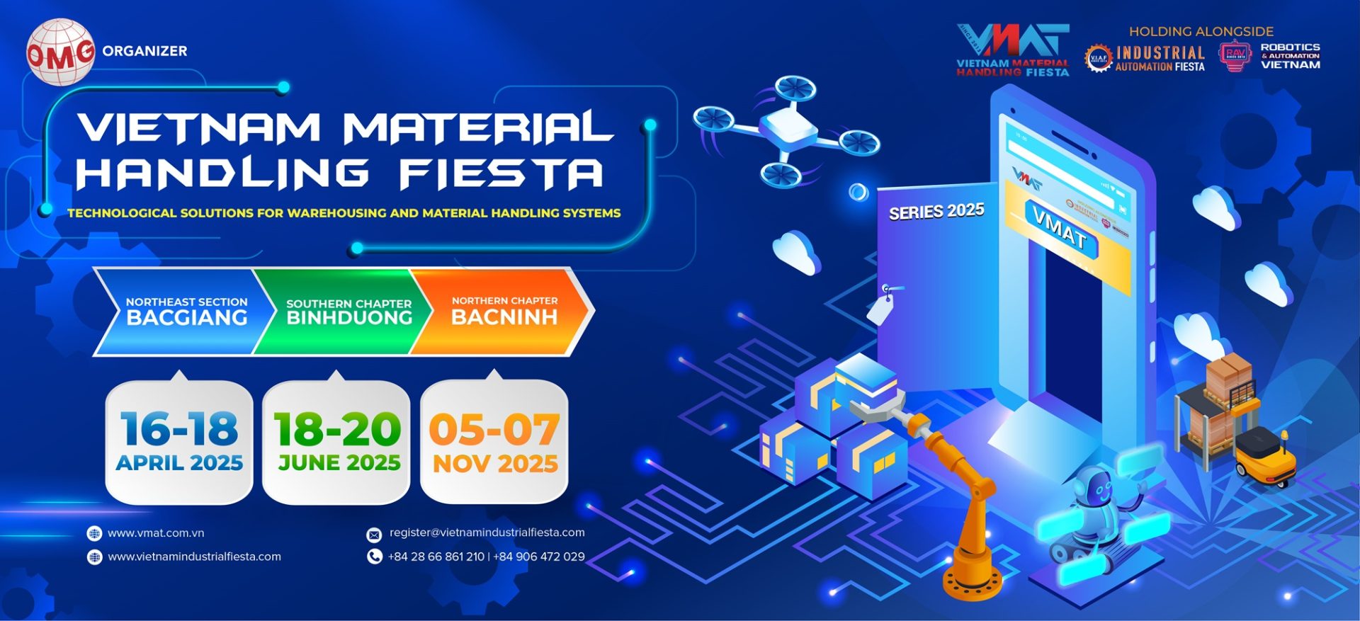 Vietnam Material Handling Fiesta logo