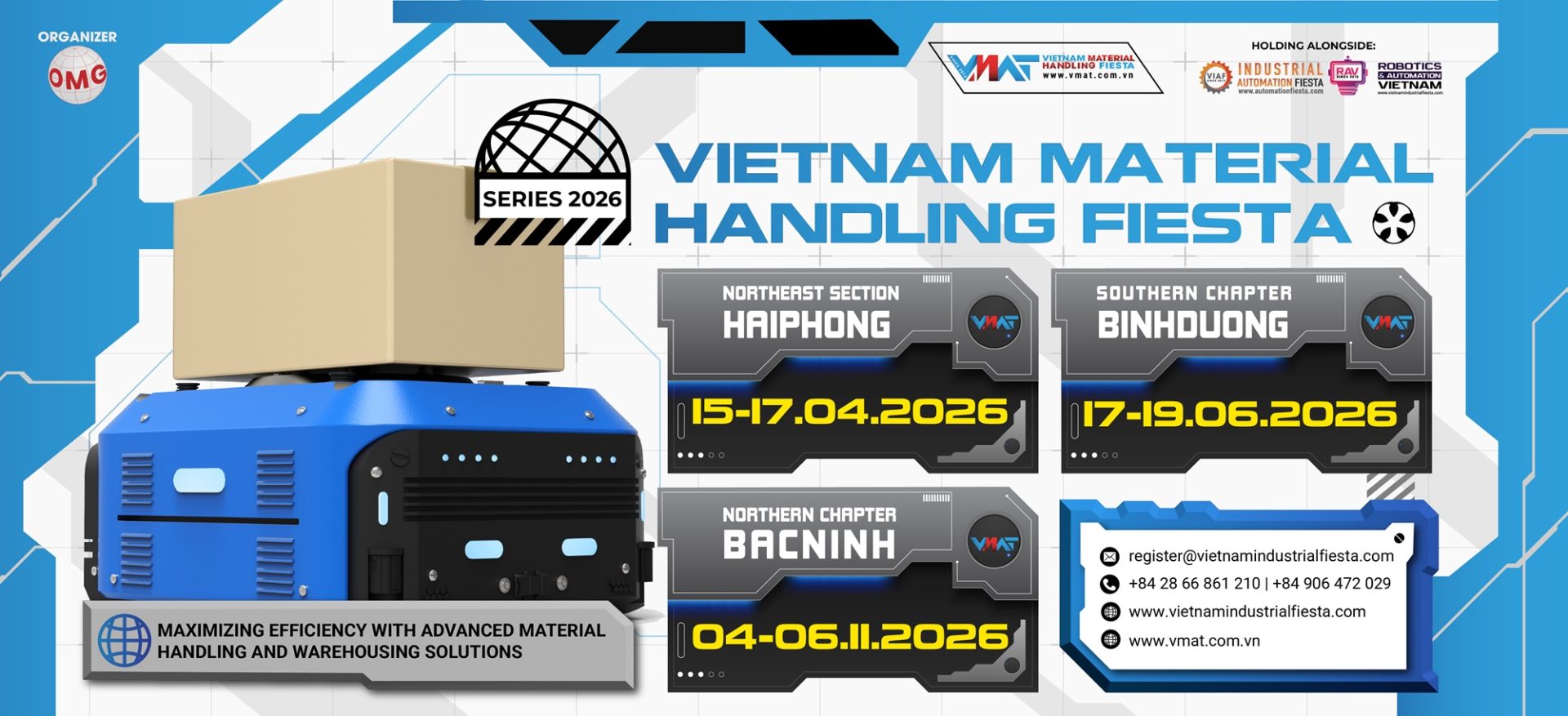 VMAT - Vietnam Material Handling Fiesta logo